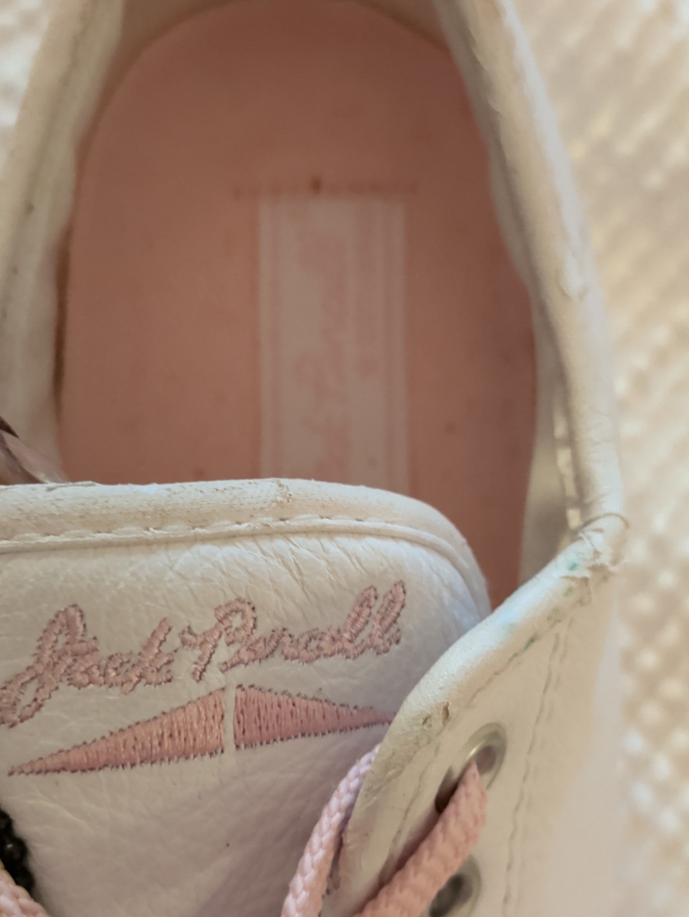 Converse Jack Purcell Low Top Sneakers - White Pink - Picture 15 of 16